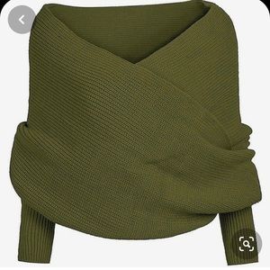 Women’s sweater wrap